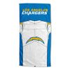 [Personalization Only] OFFICIAL NFL Jersey Personalized Beach Towel - Los Angeles Chargers