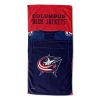 [Personalization Only] OFFICIAL NHL Jersey Personalized Beach Towel - Blue Jackets