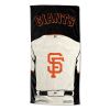 [Personalization Only] OFFICIAL MLB Jersey Personalized Beach Towel - San Francisco Giants