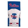 [Personalization Only] OFFICIAL MLB Jersey Personalized Beach Towel - Philadelphia Phillies