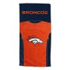 [Personalization Only] OFFICIAL NFL Jersey Personalized Beach Towel - Denver Broncos